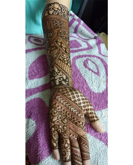 Cuff Inspired Ornate Stylish Full Hand Mehndi Design Cuff Inspired Ornate Stylish Full Hand Mehndi Design